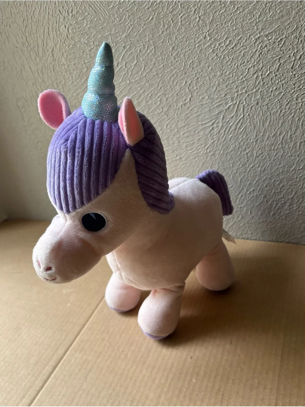 Kohl’s Care Purple Pink Unicorn Plush Toy soft